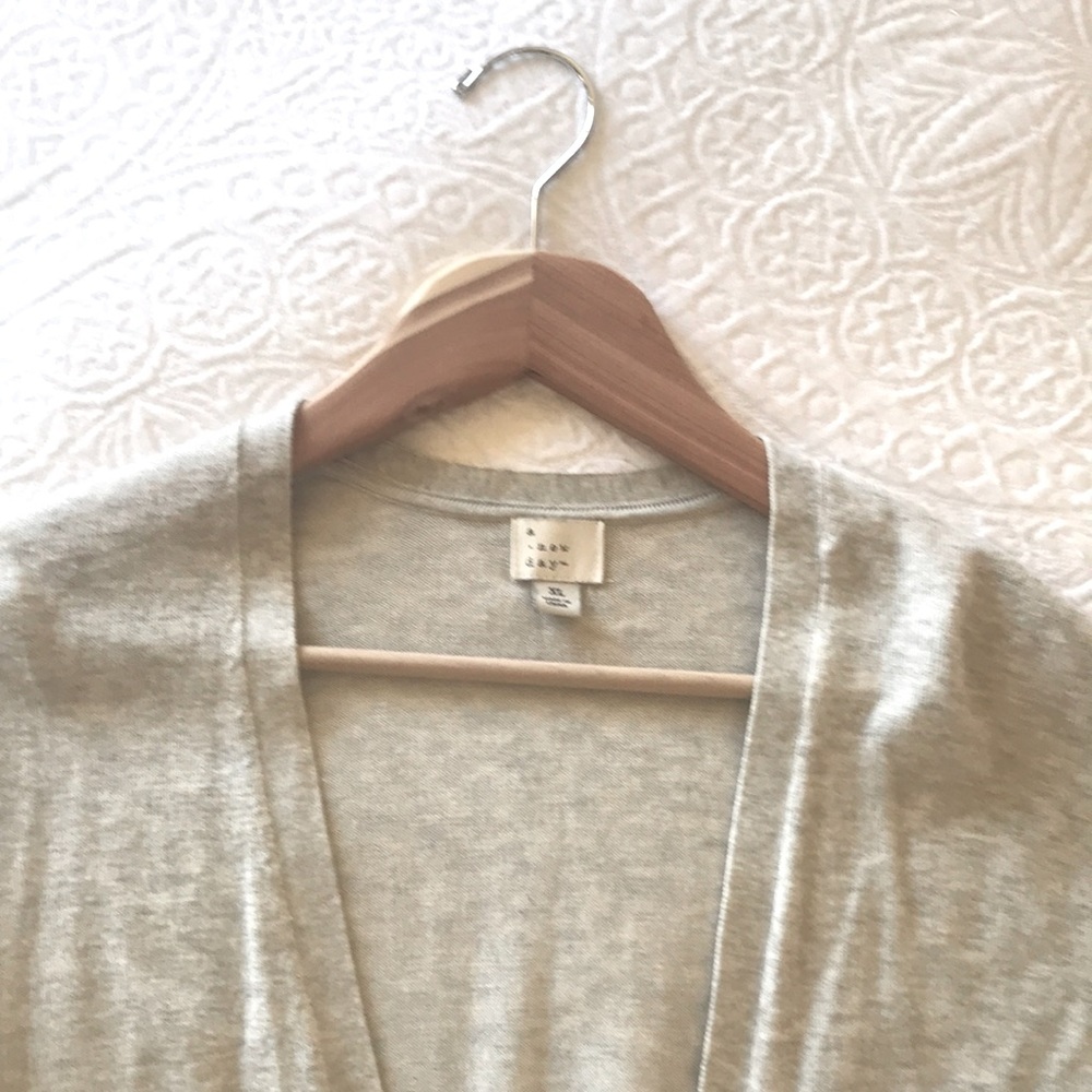 A new day long cardigan grey XL